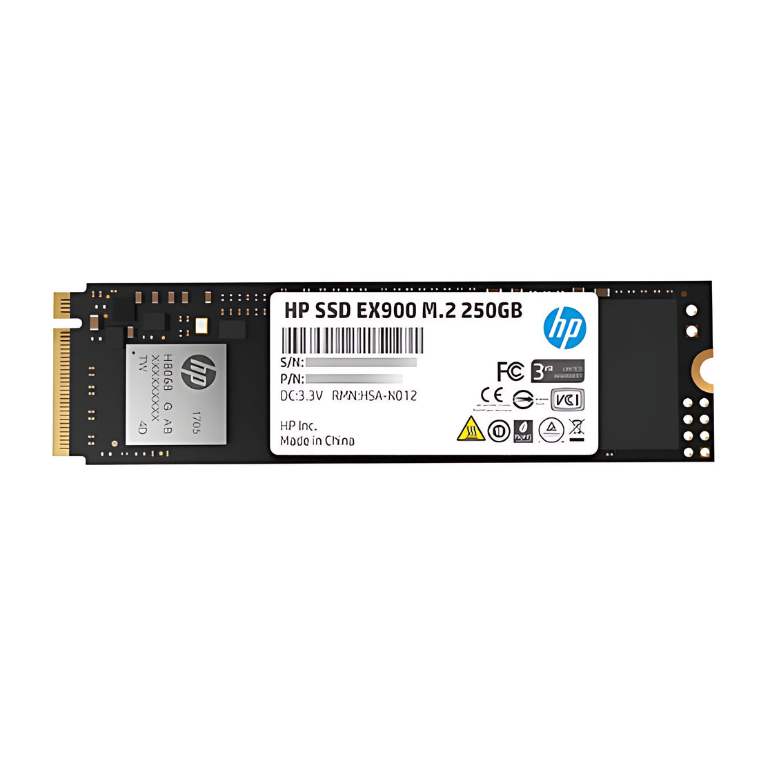 HP EX900 250GB M.2 NVMe SSD