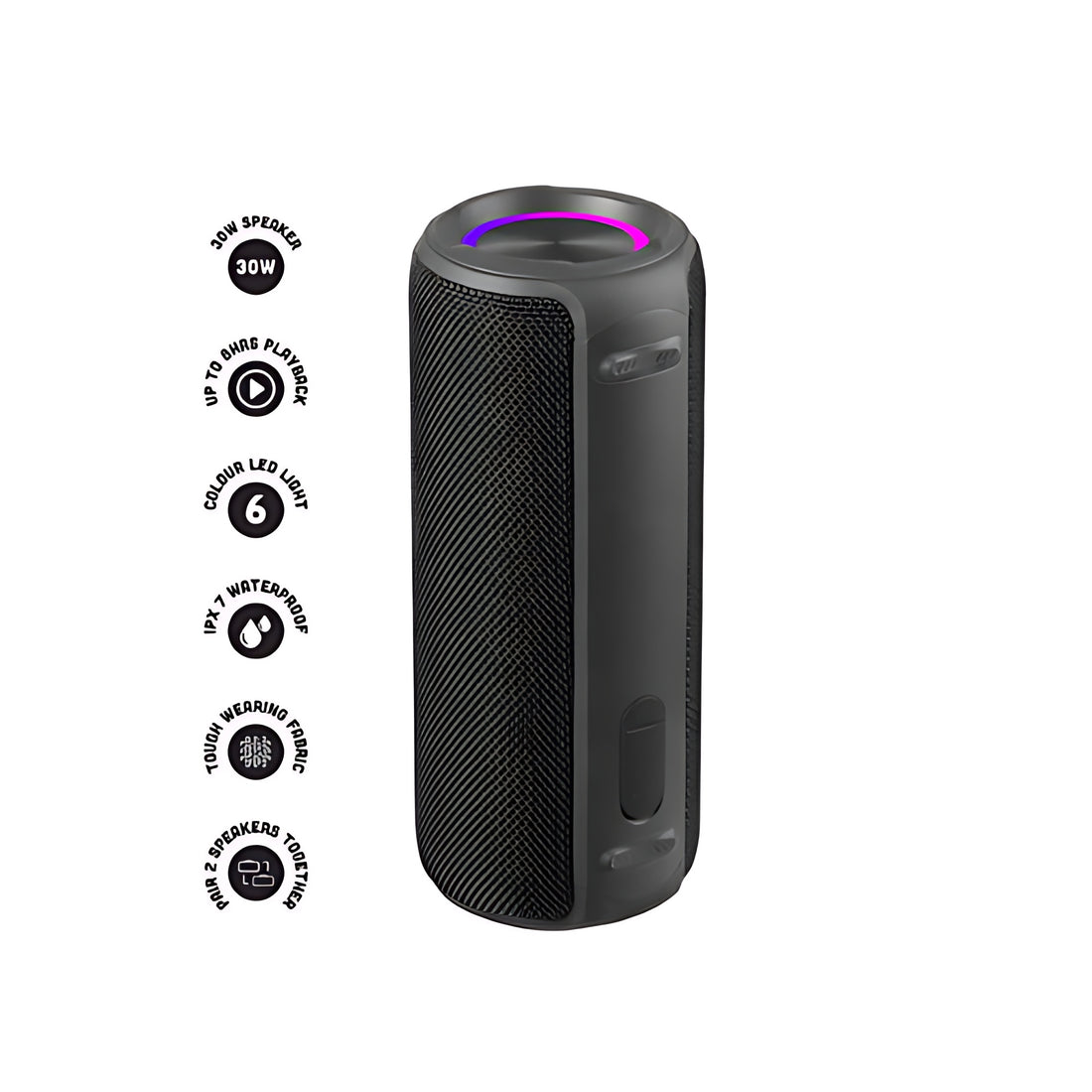 Wave Amped Series Large Portable Bluetooth Speaker