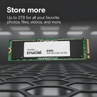 Crucial E100 1TB PCIe Gen4 NVMe M.2 SSD