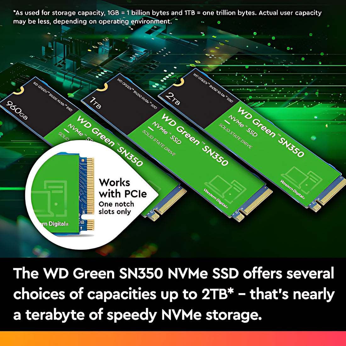 WD Green SN350 240GB M.2 NVMe SSD