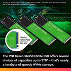 WD Green SN350 240GB M.2 NVMe SSD