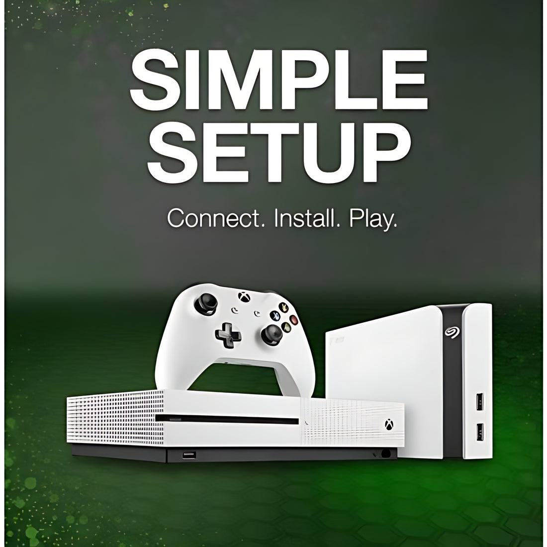 Seagate Game Drive Hub for Xbox 8TB Storage with Dual USB Ports