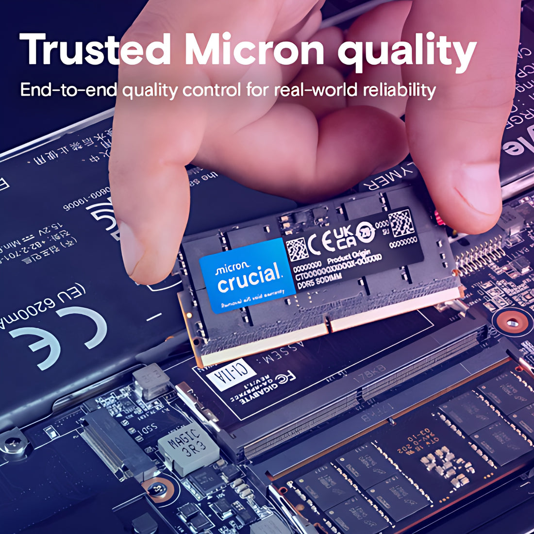 Crucial 16GB DDR5-4800 Laptop RAM