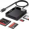 UGREEN USB-C 4-in-1 Card Reader – SD/Micro SD/TF/MS/CF, Compatible with iPhone 16/15 Pro Max, MacBook Air, iPad, Galaxy S24