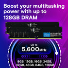 Crucial 32GB DDR5-5600 UDIMM CL46 Desktop RAM