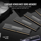 Corsair VENGEANCE 16GB (2x8GB) DDR5 5200MHz Desktop RAM